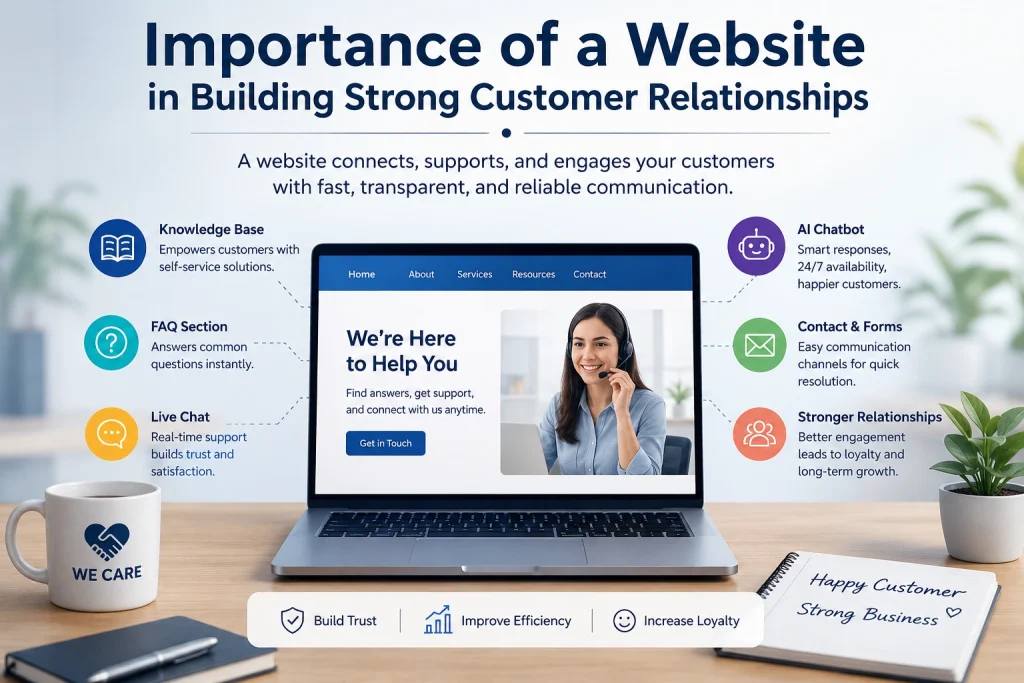 Importance of a Website in Building Strong Customer Relationships